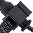 Rear, Driver or Passenger Side ABS Speed Sensor, Spindle Mounted