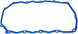 Oil Pan Gasket, 4 Cyl., 2.4L Engine