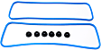 Valve Cover Gasket, 6 Cyl., 4.3L Engine