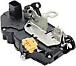2007 Chevrolet Avalanche - Front, Passenger Side Door Lock Actuator, Latch and Actuator Assembly