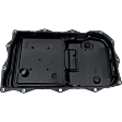 Transmission Pan - Black, Plastic, Stock Depth, Sold Individually