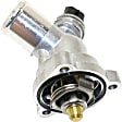 Thermostat Housing, 4 Cyl., 1.2L Engine, Blade Type, 2-prong Male Terminal