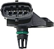 2013 Chevrolet Sonic - Turbocharger Boost Sensor, Blade Type, 4-prong Male Terminal