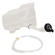 Washer Reservoir, With Pump, Without Sensor, With Filler Neck