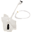 Washer Reservoir, With Pump, Without Sensor, With Filler Neck