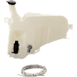 2020-2024 GMC Sierra 2500 HD - Washer Reservoir, with Pump, For Models without Surround View, Includes Cap