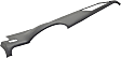 2011 GMC Sierra 2500 HD - Dash Cover, Titanium, Molded; Overlay Over Factory Dash