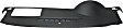 Dash Cover, Black, 1-Piece Design, Defroster Grille, without Speaker Holes