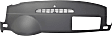 Dash Cover, Dark Titanium, 1-Piece Design, w/ Defroster Grille, w/o Center Speaker Holes