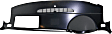 Dash Cover, Black, 1-Piece Design, Defroster Grille, with Speaker Holes