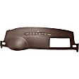 Dash Cover, Dark Brown, For Models With Center Speaker Holes and Defroster