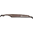Dash Cover, Dark Brown, For Models With Center Speaker Holes and Defroster