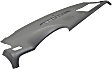 2007-2014 Chevrolet Suburban 1500 - Dash Cover, Titanium, 1-Piece Design, Defroster Grille, with Speaker Holes