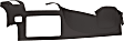 2007-2013 GMC Sierra 2500 HD - Dash Cover, Titanium, 2-Piece Design, Front only, This does not cover the defrost dash section