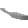 Front, Passenger Side Gray Interior Door Handle