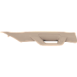 Front, Passenger Side Interior Door Handle, Beige, Without Door Lock Hole