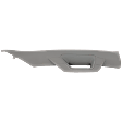 Front, Passenger Side Interior Door Handle, Gray, Without Door Lock Hole