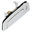 Front, Driver Side Chrome Exterior Door Handle, With Key Hole