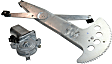 Front, Passenger Side Power Window Regulator, With Motor
