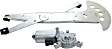 Front, Passenger Side Power Window Regulator, With Motor
