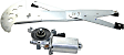 Front, Driver Side Power Window Regulator, With Motor