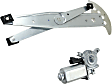 Front, Driver Side Power Window Regulator, With Motor