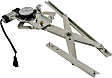 Front, Driver Side Window Regulator, Power, 4 Cyl., 1.6L Engine
