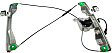 Front, Passenger Side Power Window Regulator, with Motor, Coupe