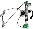 Front, Passenger Side Power Window Regulator, with Motor, Coupe
