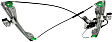 Front, Passenger Side Power Window Regulator, with Motor, Coupe
