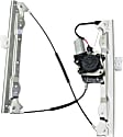 Front, Driver Side Power Window Regulator, With Motor