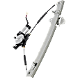 Front, Driver Side Window Regulator, Power, 4 Cyl., 1.2L Engine