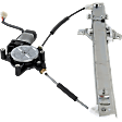 Front, Driver Side Window Regulator, Power, 4 Cyl., 1.2L Engine