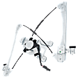 Front, Passenger Side Power Window Regulator, With Motor