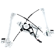 Front, Passenger Side Power Window Regulator, With Motor