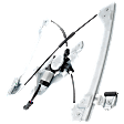 Front, Driver Side Power Window Regulator, With Motor