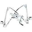 Front, Driver Side Power Window Regulator, With Motor