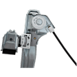 2011 Chevrolet Equinox - Front, Driver Side Power Window Regulator, With Motor