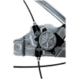 2011 Chevrolet Equinox - Front, Driver Side Power Window Regulator, With Motor
