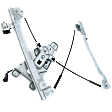 2011 Chevrolet Equinox - Front, Driver Side Power Window Regulator, With Motor