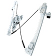 2011 Chevrolet Equinox - Front, Driver Side Power Window Regulator, With Motor