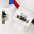 2-Pin Connector Front, Passenger Side Power Window Regulator, with Motor, For Models without Express Up and Down