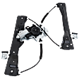 Front, Passenger Side Window Regulator, Power, Base Model, 4 Cyl., 1.4L Engine, (2014, 1st Design, Without Outrigger Tabs)