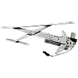 Front, Passenger Side Power Window Regulator, with Motor, Convertible