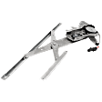 Front, Driver Side Power Window Regulator, with Motor, Convertible