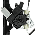 Front, Driver Side Window Regulator, Power