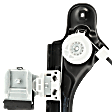 Front, Driver Side Window Regulator, Power