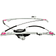 2015 GMC Sierra 1500 - Front, Driver Side Power Window Regulator, With Motor