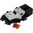 Front, Passenger Side Door Lock Actuator, Coupe, Latch and Actuator Assembly, with Keyhole