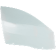 Front, Passenger Side Door Glass, Green Tint, 4-Door, Sedan, Replaces NAGS No. DD08656GTN